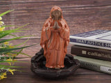 Ceramic Incense Holder Censer Smoke Backflow Incense Burner Decor Ornament V1294-YM0901-JY24724-02