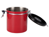 Stainless Steel Sealed Tank MoistureProof Coffee Bean Tea Storage Pot with Air Evacuation Valve V1294-YM0901-3118200183914