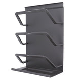 Hanging Pot Lid Rack Aluminum Alloy Secure Structure Space Saving Versatile Wall Cabinet Pot Lid V1294-YM0901-3118240201211