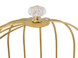 Bird Cage Cosmetic Organizer Gold Space Saving Iron Unique Multifunctional Birdcage Makeup Display V1294-YM0901-3112230083912
