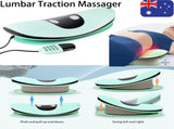 AirBag Heated Lumbar Traction Lower Back Massager & Stretcher EMS Therapy Remote V201-MAS1202GR8AU