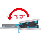 30-180 Degree Angle Measuring Cutting Tool, Accurate Aluminum Alloy for Woodworking V1237-ZY-715-159
