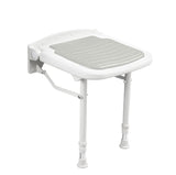 Wall-Mount Foldable Shower Chair, Adjustable, Non-Slip Feet V178-66807