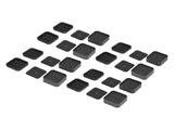 8 Set Full Covered Bed Risers Anti Slip Stackable Furniture Risers for Cabinet Washing Machine Base V1294-YM0715-3117220135911