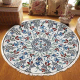 SOGA 120cm Mandala Area Rug for Living Room Lounge, Bedroom, Anti-slip Doormat, Home Decor CARPETXLS11LGE