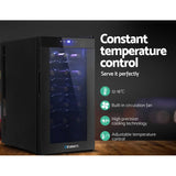 Devanti Wine Fridge Cooler 18 Bottles WC-50A-18B-BK