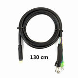 2pcs 1.3Meters Motor Connector Cable Universal Male 9 Pin Connector Fit EBike Electric Bicycle V1366-AZ2-W-15696