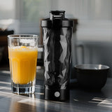 Premium Electric Protein Shaker Bottle, Made - BPA Free -601-700ml Vortex Portable Mixer Cup/USB V1192-AZ-W-2606