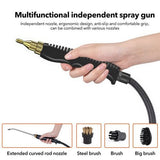 4000W Steam Cleaner Brush High Temperature Pressure Clean Steam Mechine AU Plug orange V201-CLN4000OR8AU