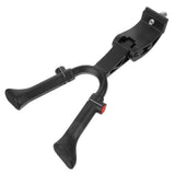 Adjustable Aluminum Bike Kickstand with Lightweight Design, Black , Easy to Install, Fits Most V1366-AZ2-W-21487