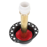 Freestanding Tub Drain Rough in Kit Bathtub Drain Kit with ABS Adapter and Brass Pipe for V1294-YM0901-3112240039211