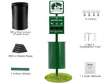 Dog Waste Station 11.5 Gallons Outdoor Dog Poop Station with 600 Bags V952-GFBZTZCWBYDXEKJXWV0