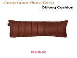 KAAT Amsterdam Shari Terra Oblong Filled Cushion 30cm x 70cm V442-HIN-CUSHION-SHARI-TERRA-RE