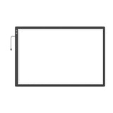 A1 LED Light Box for Drawing, Calligraphy & Tracing Artists Pad V63-954531