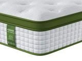 BedStory 34cm King Latex Hybrid Mattress Medium Firm - 5 Zone Pocket Spring Bed for Pressure Relief XFGH-MA-I-PC-34-K-GY