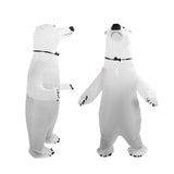 Inflatable Polar Bear Costume Reinforced Stitching Lightweight Reusable Waterproof Blow Up Animal V1294-YM0710-3115230111111
