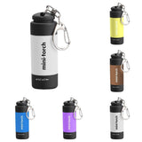 USB Rechargeable Keychain Flashlights, 0.3W Mini Keychain Light, 5 Pack Waterproof Small Flashlights V1366-AZ2-W-16376