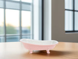 SWETRACE Bathtub Shaped Flower Pot Pink Ceramic 1Set 6.3x3.5x2.8in V1189-LWWAL-20260327-03366