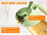 2-in-1 Olive Oil Spray & Pour Bottle 470ml Glass Dispenser for Cooking BBQ Kitchen V1258-DP02-BOL-91