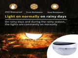8 Pack Solar LED Fence Lights with Automatic Dusk to Dawn Sensor and Waterproof Design for Gardens, V1189-LC-KF-00025