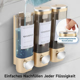 3-Pack Wall Mounted Soap Dispenser for Shampoo & Soap, 300ml x3, White V1188-MS-325-0124