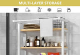 CARLA HOME 3-Tier Over Washing Machine Storage Rack Laundry Shelf Organizer for Bathroom or Toilet V178-36201