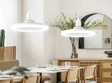 Fan Lamp Dining Room Living Room Bedroom Mute Ceiling Model Ceiling Fan Light Three Wind Speed Home V1294-YM0901-L6805W-1