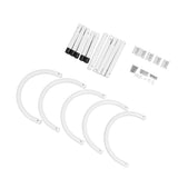 5 Pcs Pool Cover Holder 43cm U Shaped Tube Solar Blanket Storage Hook for Above Ground Swimming Pool V1294-YM0901-3111240105511