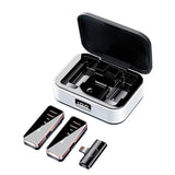 Mini Wireless Lavalier Microphone - Portable Clip-on Mic for Video and Podcast V1263-JX-3672