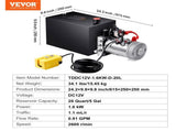 Hydraulic Pump, 20 Quart Hydraulic Power Unit, Single Acting Dump Trailer Pump, 0.91 GPM Flow Rate, V952-YXYYB12VZLDJAW8J4V0