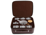 Glass Teapot Set HeatResistant Small Water Cup with Handle for Travel Home Office Bar V1294-YM0901-3118210051911