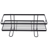 Bathroom Over The Toilet Storage Shelf Space Saver Punch Free Bathroom Storage OrganizerBlack V1294-YM0523-3112220015011