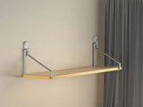 No-Drill Wall-Mounted Shelf with Adhesive Strips and Damage-Free Nails,Easy Installation on Any Wall V1189-LWWAL-20260401-06374