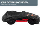 Kahuna Land Rover Licensed Kids Electric Ride On Car Remote Control - Red CAR-LRV-RD