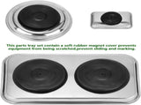 Magnetic Tray Holder 3pc,for Socket Screw Nuts Bolts Metal Parts,Extra Strong Magnet,Thickened V1366-AZ2-W-03423