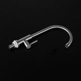 Faucet of a Water Froide Simple Steel Stainless Pivotant a 360 Degree Faucet of Sink of V1237-MS-626-346