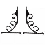 8Pcs L Shaped Angle Bracket Multifuntional Brace Shelf Decorative Shelf Wall V1366-AZ2-W-15782