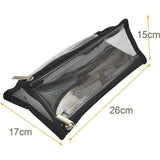 Large Capacity Hanging Eco Polyester Travel Toiletry Bag Makeup Cosmetic Bag 4-in-1 Roll-Up Make Up V1366-AZ2-W-05927
