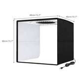 Portable Photo Studio 144 LED Lamp Light Tent Bar Cube Soft Box Room Photography V201-CAM0040BL8AU