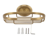 Soap Dish Wall Mounted Twisted Pattern Soap Holder Copper Stainless Steel Antique Soap Rack for V1294-YM0626-3112220088211