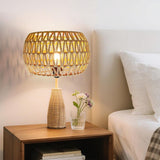 Hanging Light Lamp Shades Boho Rattan Lamp Shades, Woven LampShades for Floor Lamps Rattan Pendant V1192-AZ-W-20735