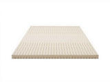 Giselle Bedding Latex Mattress Topper, 7.5cm Thick 7-Zone Pressure Relief Bed Pad with Washable TOPPER-LT-KS-75