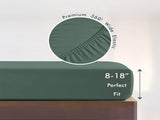 King Size Sheet, 100% Egyptian Cotton, Deep Pocket Premium Cotton Mattress Sheet,Double Bed V1189-LWWAL-20260401-05231