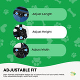 Rooster Farms Little Dog Wheelchair Medium Harness - Adjustable Back Leg Aid V238-SUPDZ-40983799562320