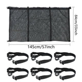 145x145CM Heavy Duty Pool Toy Storage Net Bag Adjustable Organizer V178-67044