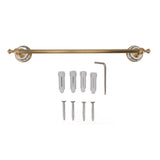 Towel Bar European Style Single Rod Hanging Bath Towel Holder Copper Towel Rack for Bathroom Toilets V1294-YM0706-3112230063912