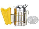 Pointed Beehive Smoker with Heat Protection Board Stainless Steel Bee Smoker for Bee House V1294-YM0523-3111210388211