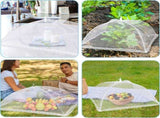 Reusable Pop-Up Mesh Food Cover Tent Set, Foldable Insect Net for Picnic Camping Kitchen Dustproof V1107-CS-YCFCZ