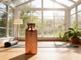 Copper Water Bottle, Leak-Proof Bottle, Copper Bottle For Drinking Water, Drink More Water, Enjoy V1369-AZ3-W-09715