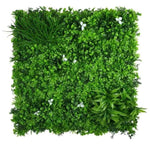 White Oasis Vertical Garden / Green Wall UV Resistant 1m x 1m V77-1008038